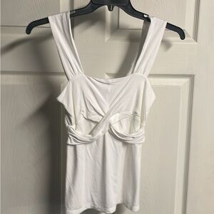 Ann Taylor White Camisole Top